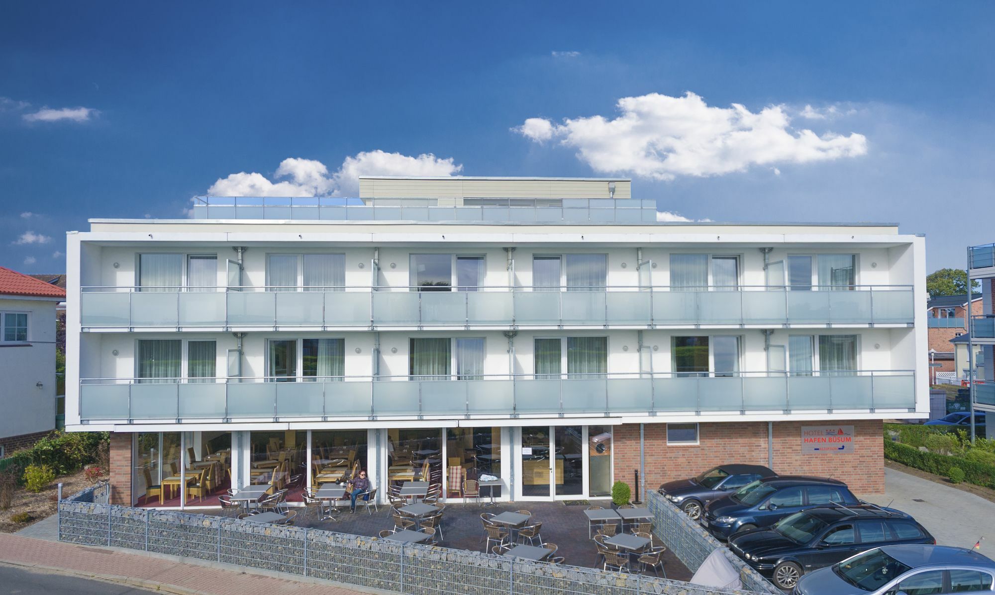 Hotel Hafen Buesum ภายนอก รูปภาพ