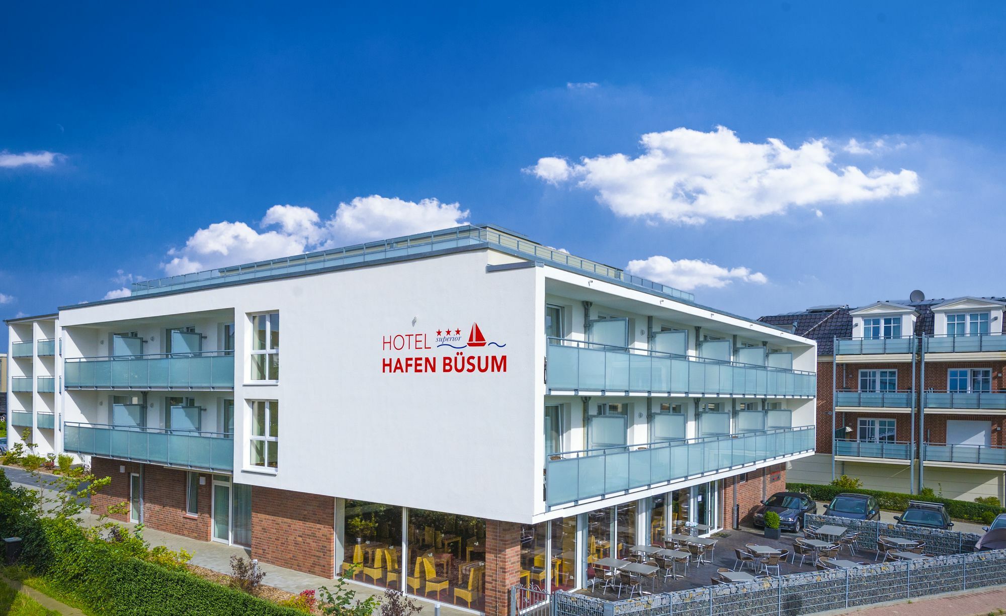 Hotel Hafen Buesum ภายนอก รูปภาพ